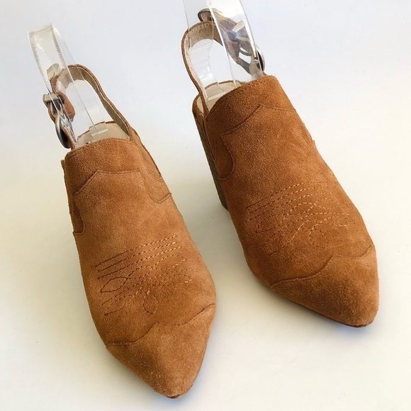 Shellys London Donna Western Slingback Booties - Picture 5 of 16